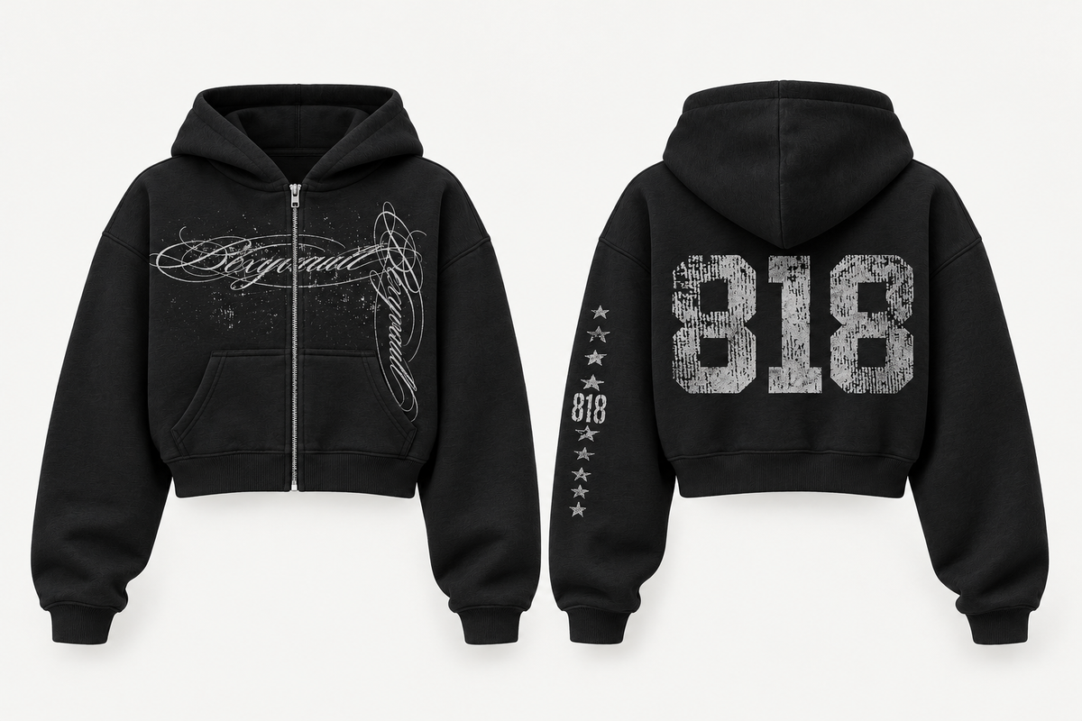 Black Zip Up